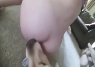 Teen hottie getting that asshole rimmed big time